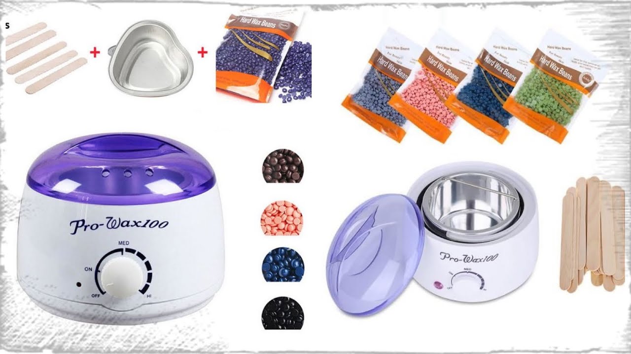 طريقة استخدام جهاز الشمع Pro-wax100 لازالة الشعر  بسهولة /افضل جهاز ازاله الشعر بالشمع