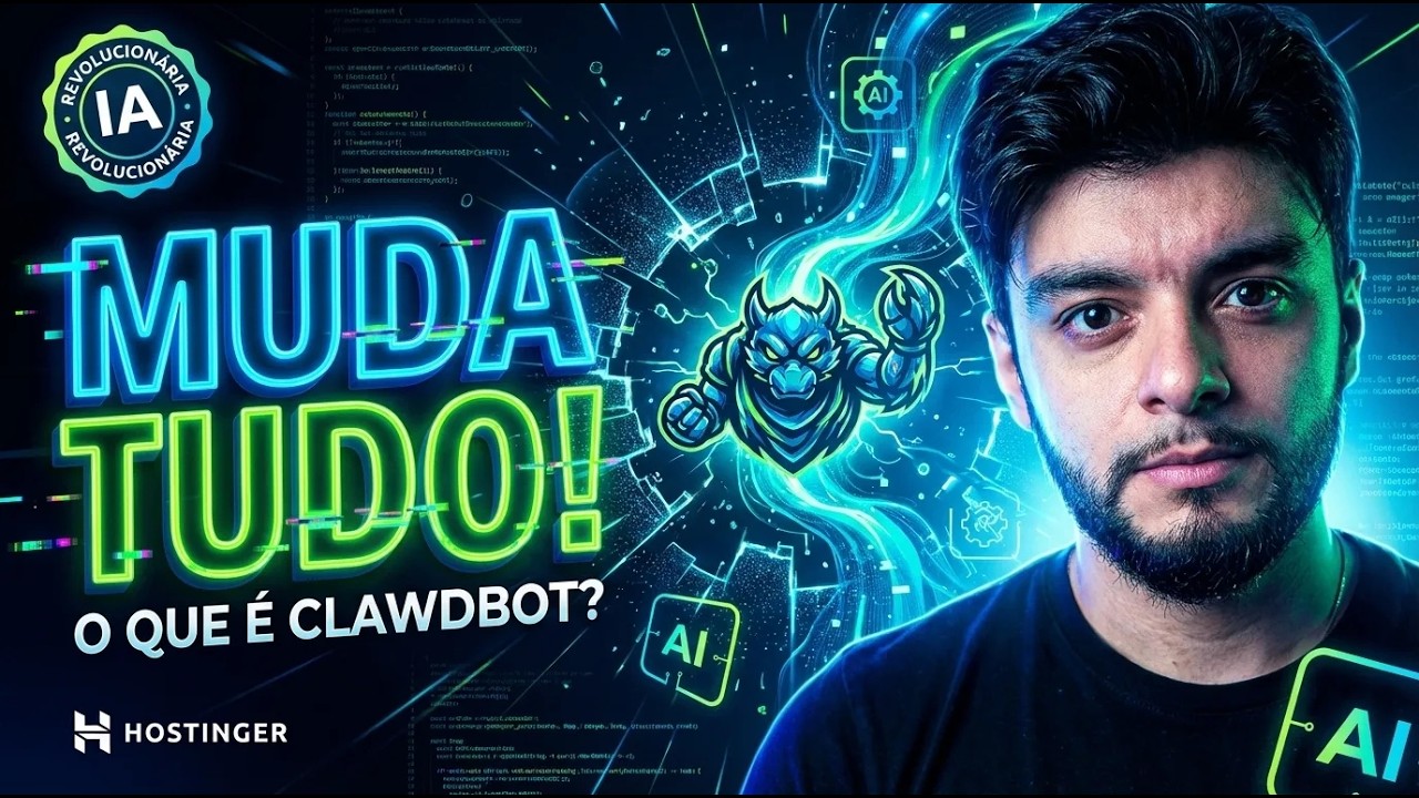 Hostinger VPS  | Clawdbot / Moltbot | O que é? E por que ele muda tudo !!!