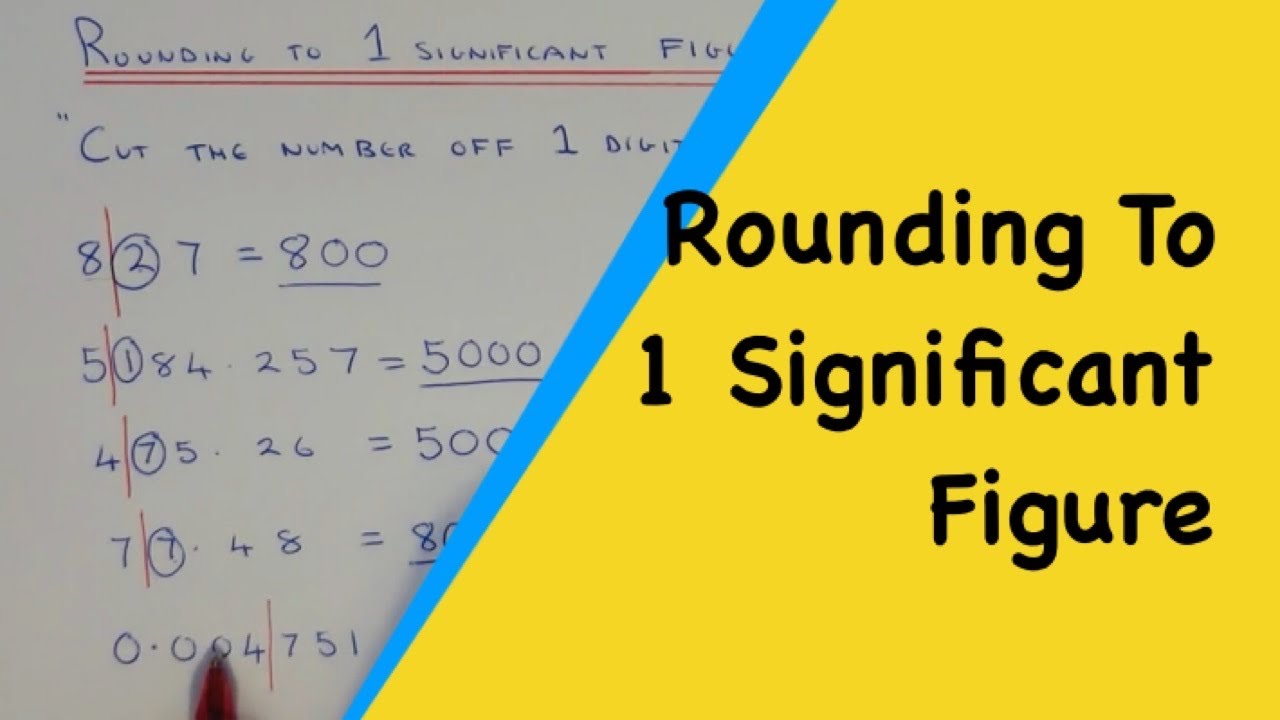 Rounding to 1 significant figure. (How to round to 1 sf).m2ts