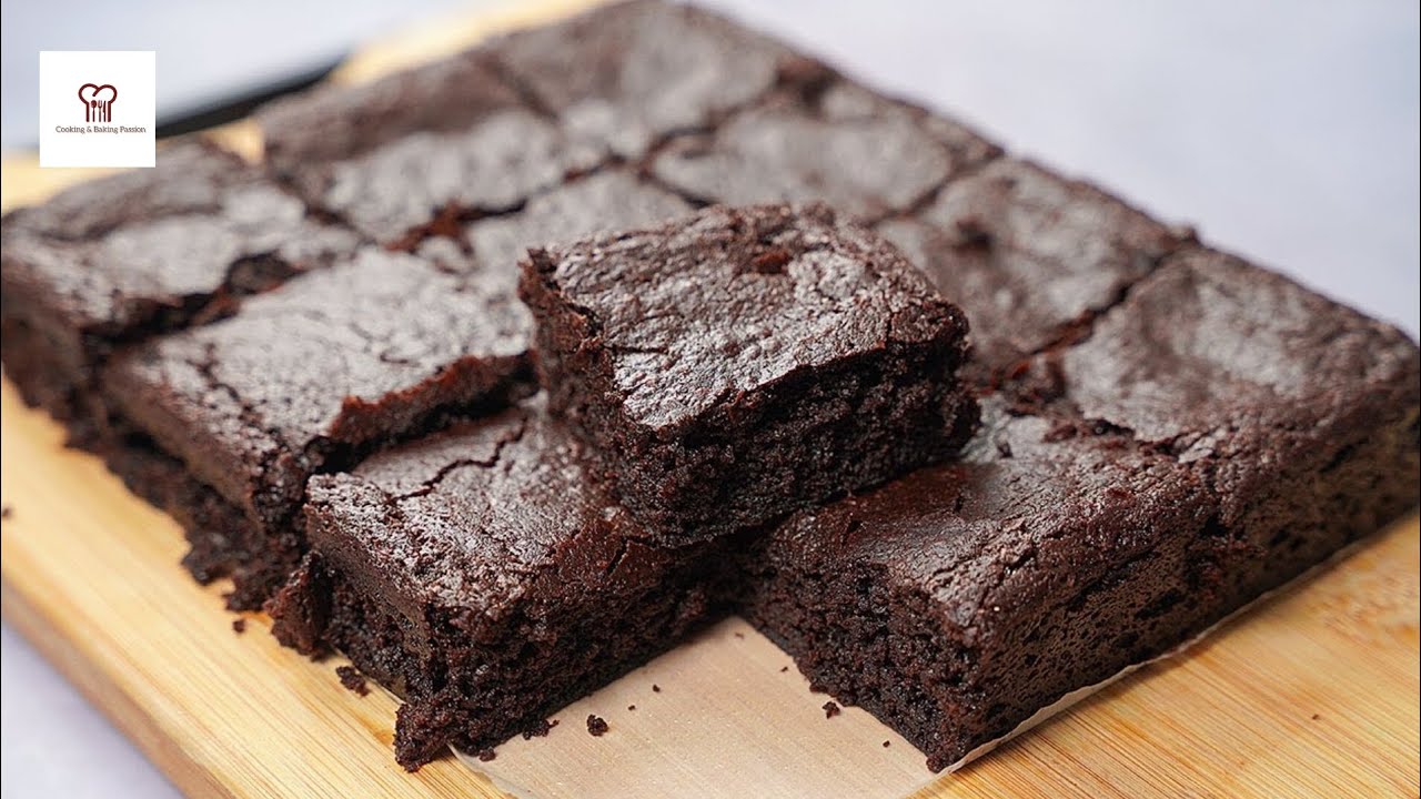 Fudge Brownie Without Oven Recipe By Cooking And Baking Passion 