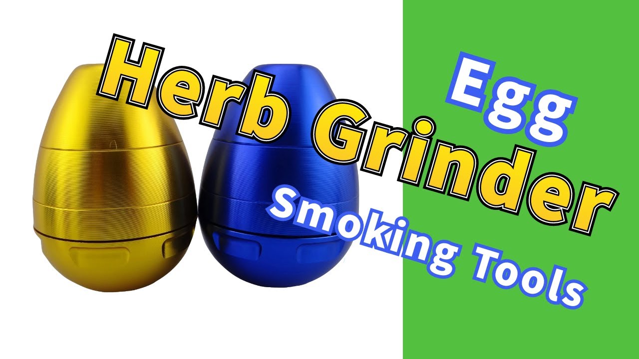 Colorful Aluminum Egg 4 Layer Tumbler Smoke Grinder Herb Grinder For Weed ShareBongs Product Review