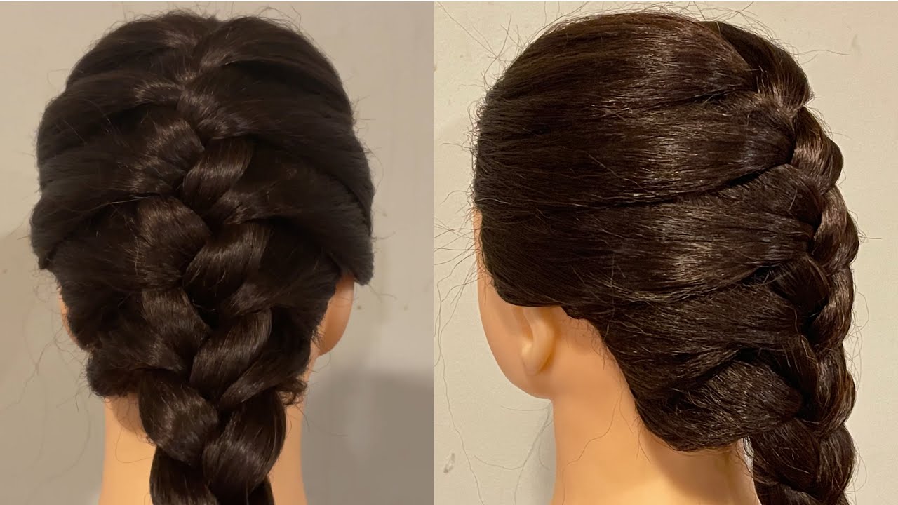 French Braid For Beginners | Step by step 