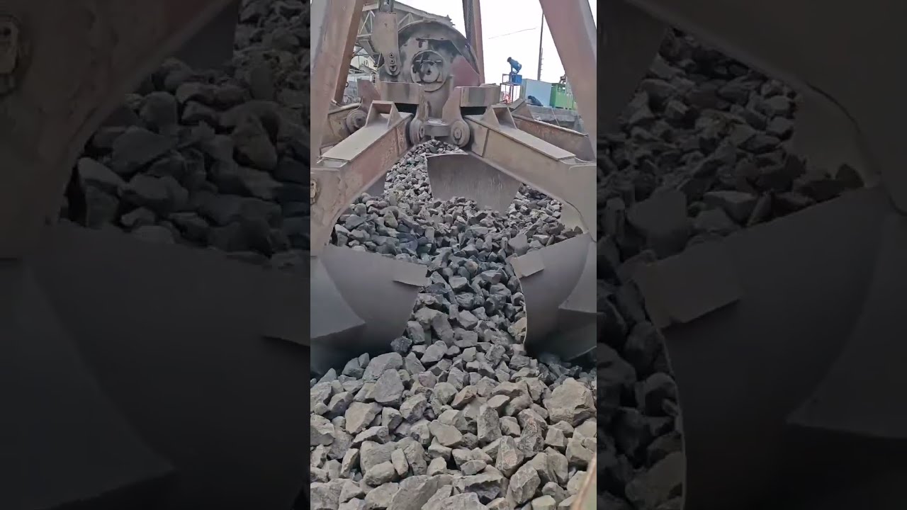 Basalt stone for rock wool production