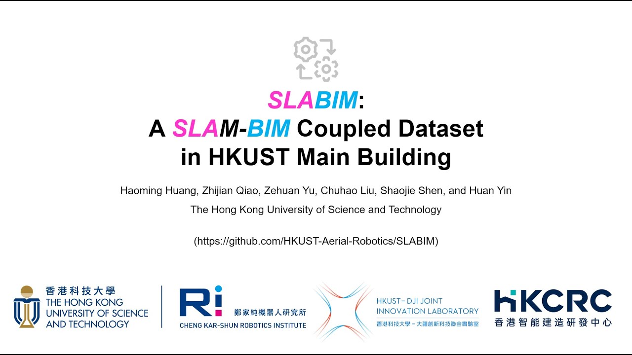 SLABIM: A SLAM-BIM Coupled Dataset in HKUST Main Building