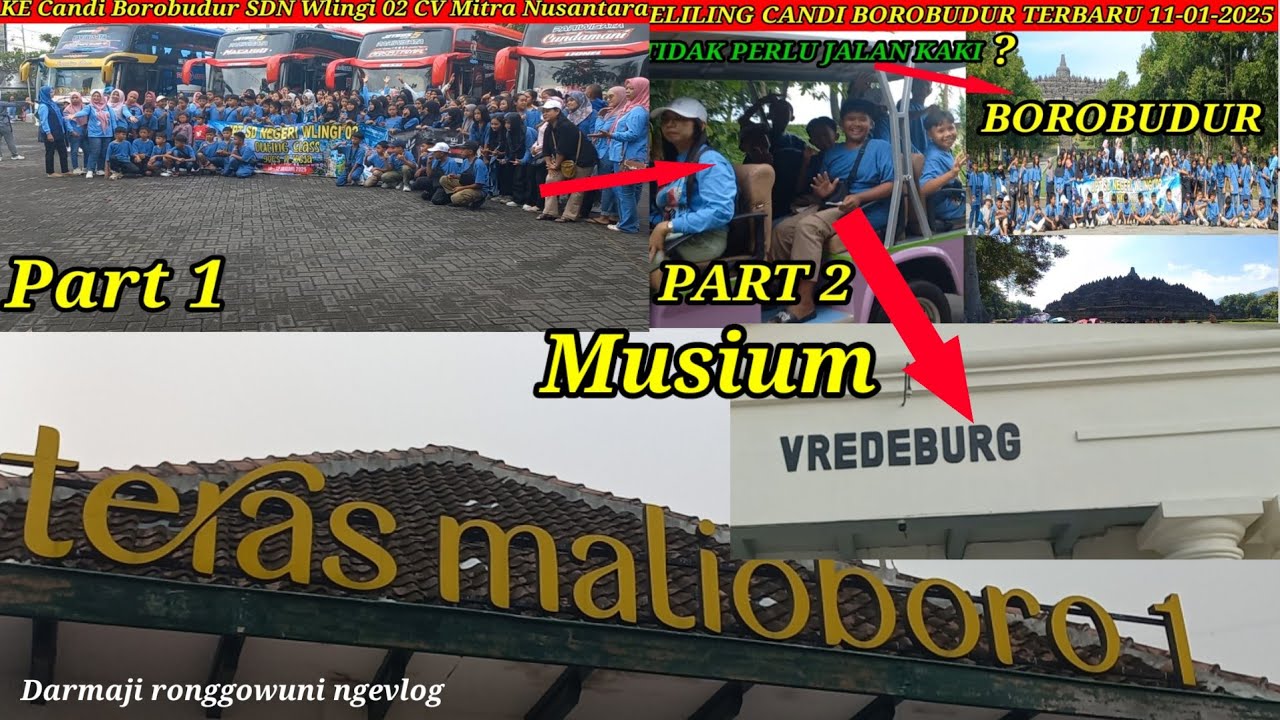 Perjalan Ke Malioboro dan Musium Benteng VREDEBURG Bersama Murid SDN Wlingi 02 Kabupaten Blitar
