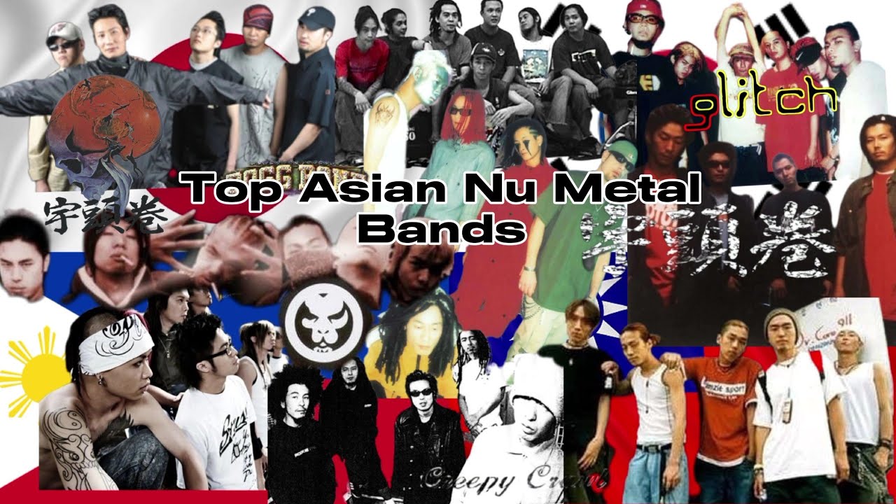 Top Asian Nu Metal Bands (4 Countries)