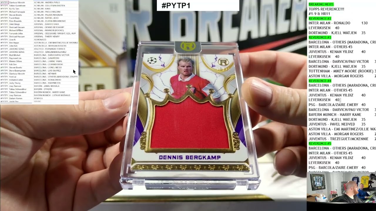 2024-25 Topps UEFA Club Competitions REVERENCE CCR25 Soccer 4 Hobby Box Case Break #PYTP1 SBFC