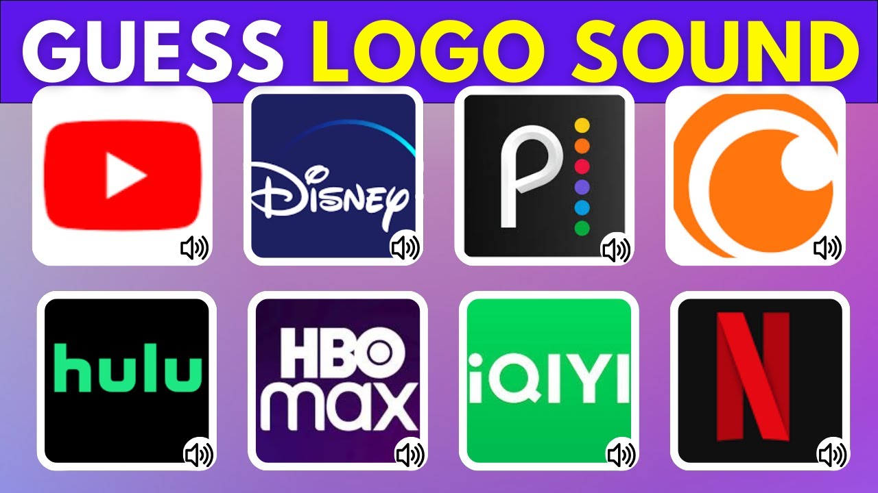 QuizzGuess the Streaming Apps by Logo Sound 🔊🎧 Netflix, Disney+, Amazon Prime Video, Hulu