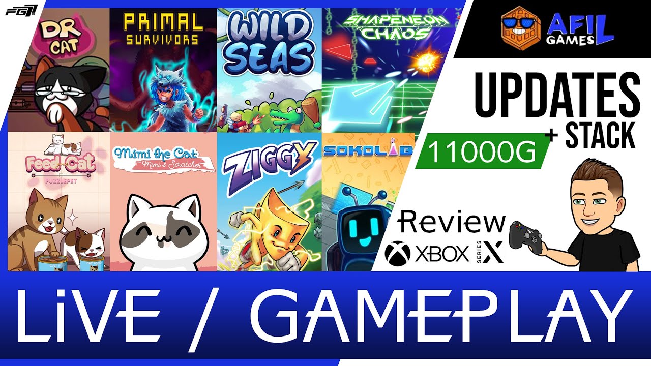 8 Jogos Afil Games 🏆 11000G UPDATES 🏆 Completo Gameplay Review