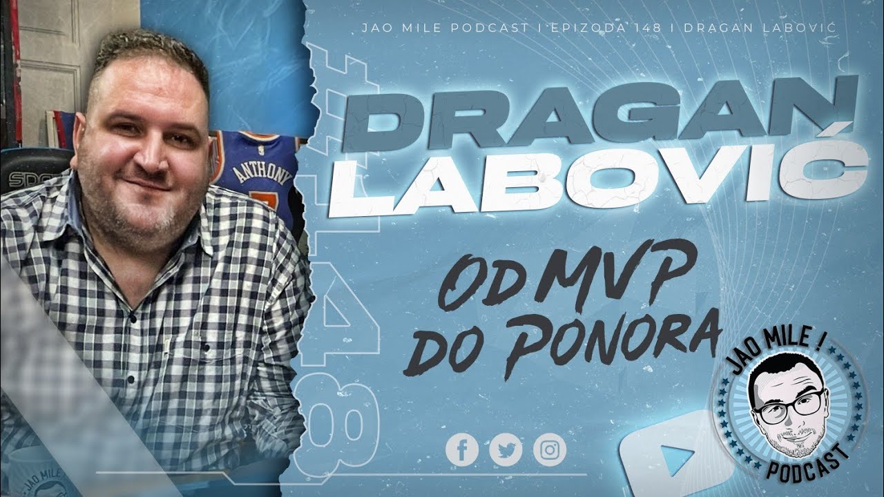 Jao Mile podcast - Dragan Labović: DOTAKAO SAM DNO!