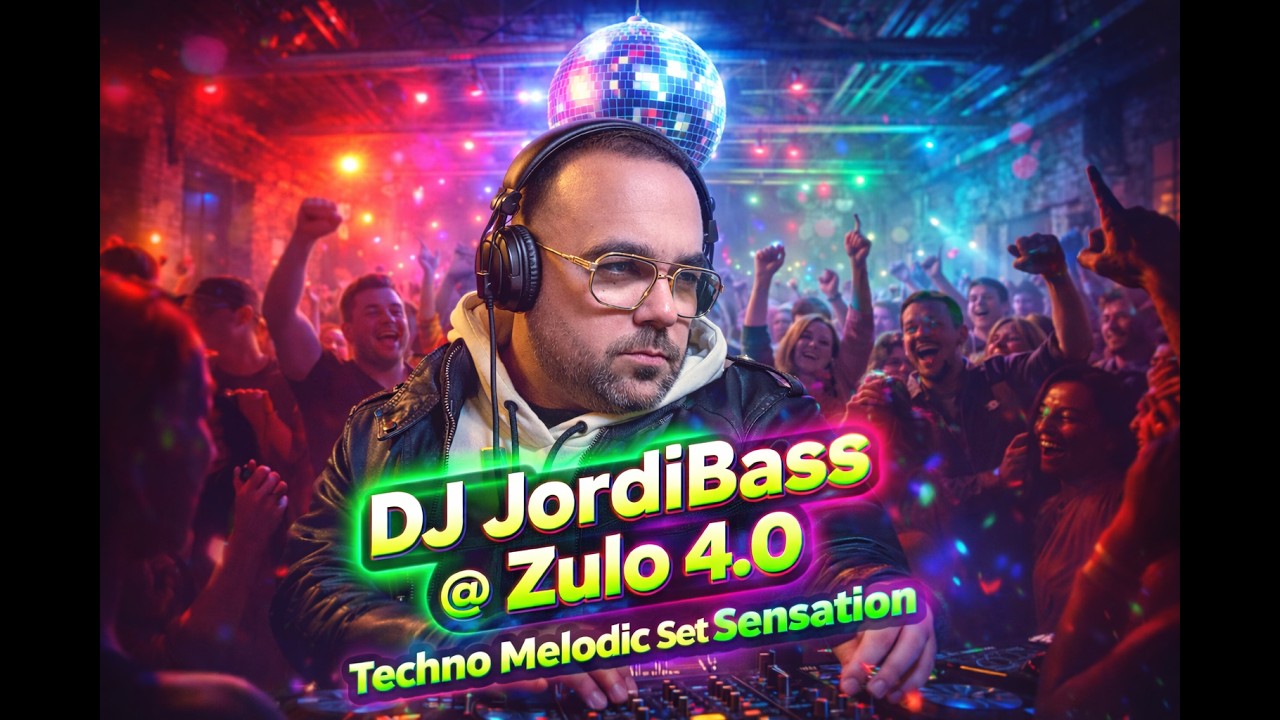 Dj JordiBass @ Zulo 4.0 Techno Melodic  Set Sensation