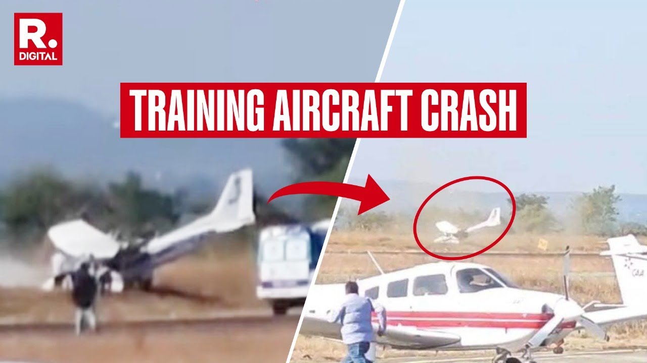 BREAKING: Training Aircraft Crashes In Madhya Pradesh, 2 Pilots Injured In Accident