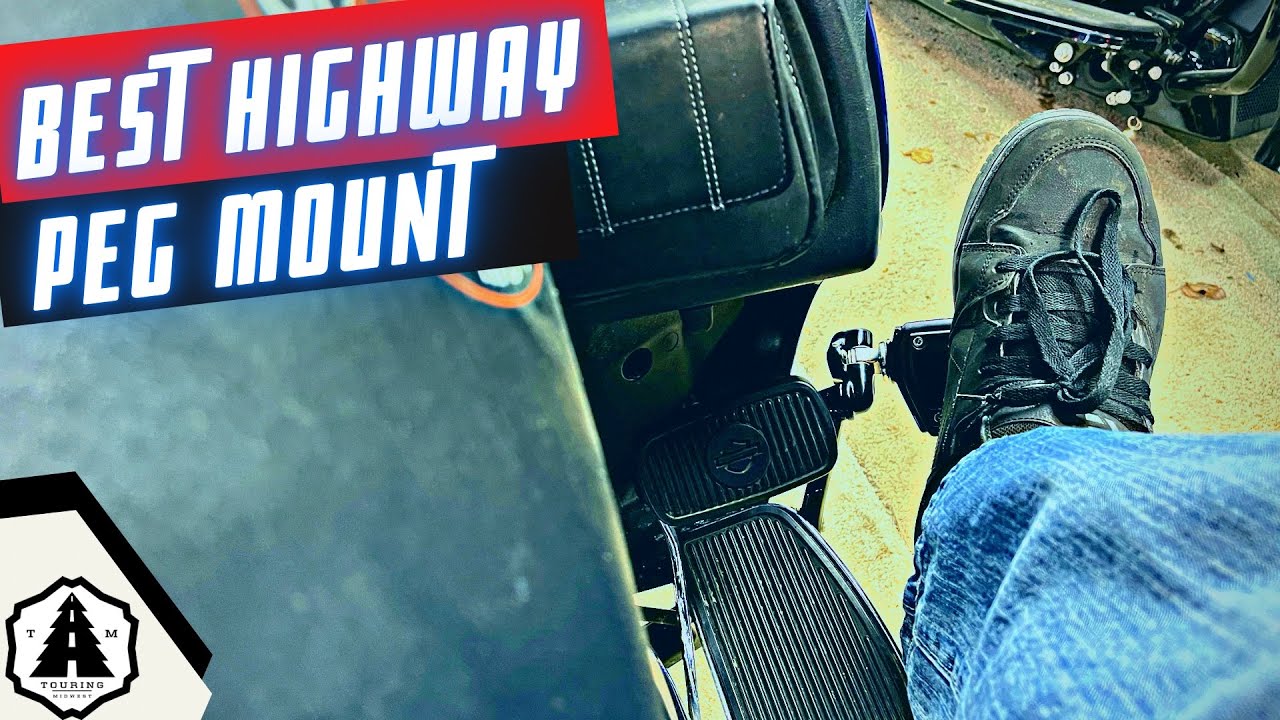 @ciro3d_goldstrike3d  Frame Mounted Highway Foot Peg Mounts For Your HARLEY DAVIDSON Motorcycle