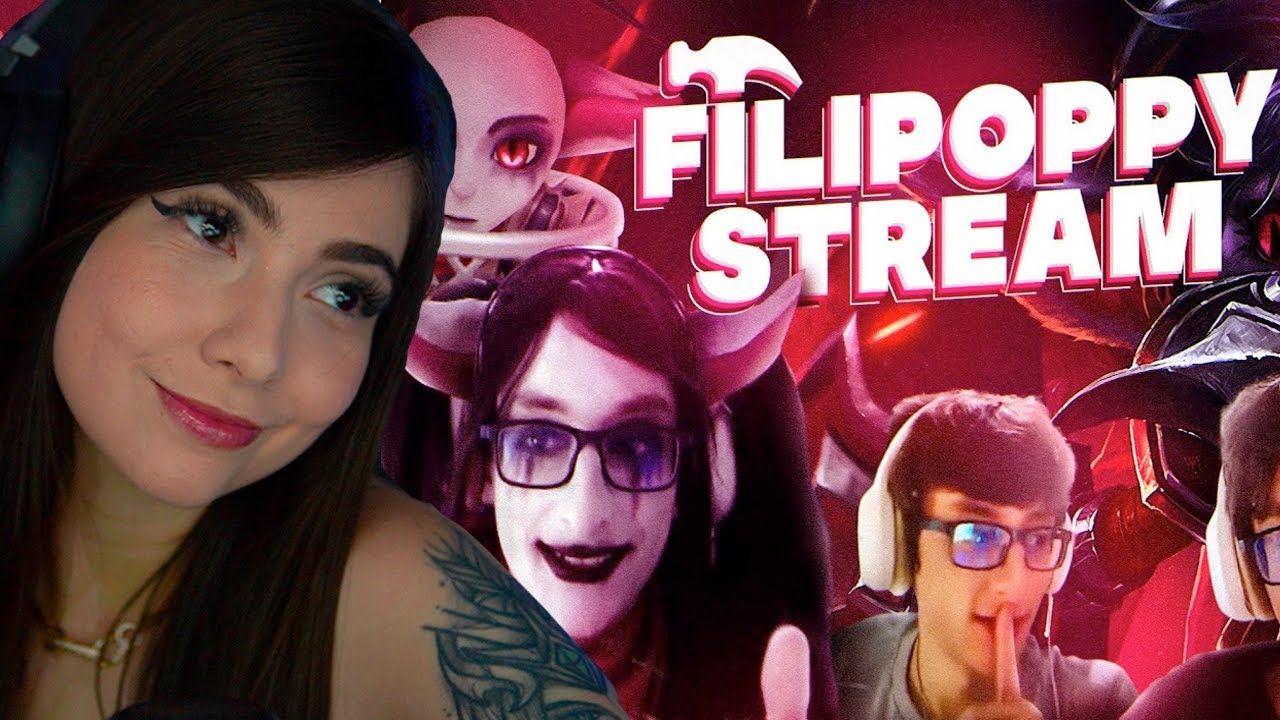 Reagindo ao FILIPOPPY NA STREAM
