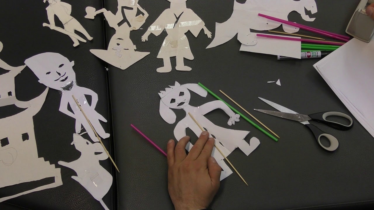 Teatr od kulis. Teatr cieni: tutorial oraz spektakl, czyli odcinek 6