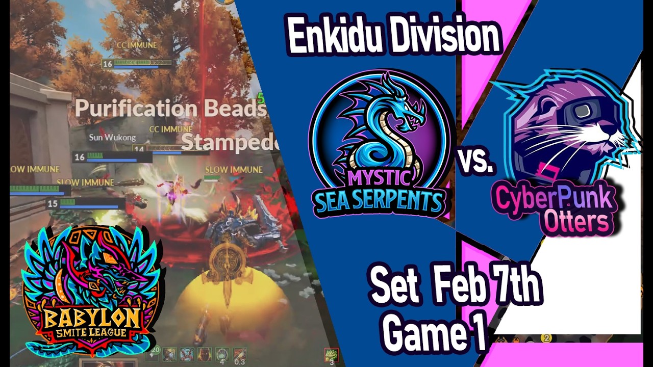 BSL Set: Mystic Sea Serpents vs. Cyberpunk Otters | Game 1