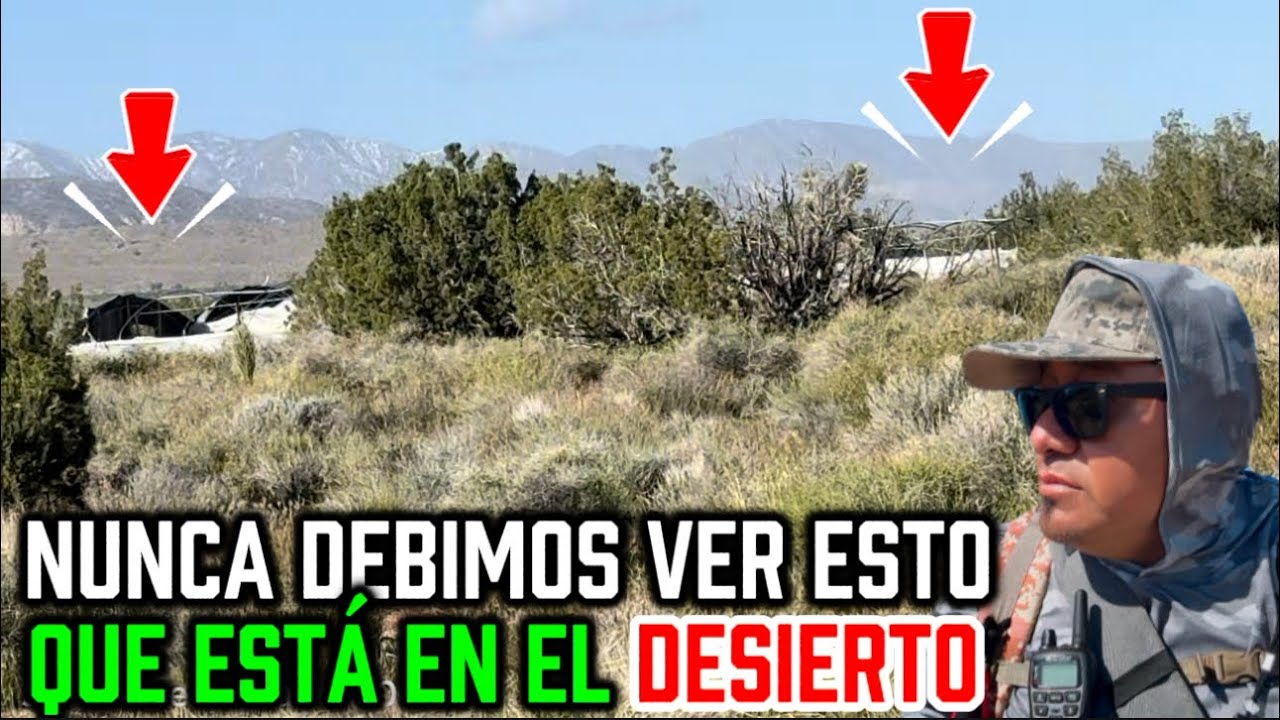 Nunca debimos ver esto que está en el desierto 😱