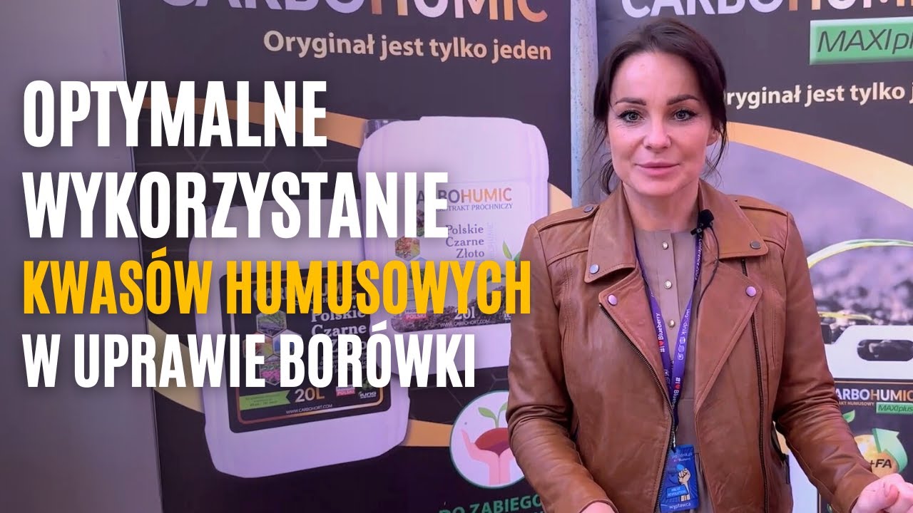 Optymalne wykorzystanie kwas&oacute;w humusowych w uprawie bor&oacute;wki