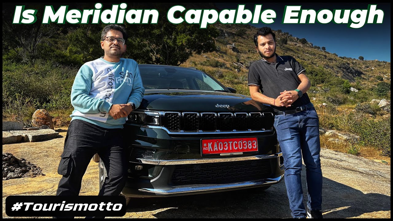 Tested Jeep meridian On Extreme Off roads of Kailasagiri Hills||Complete 360 Review of Jeep Meridian
