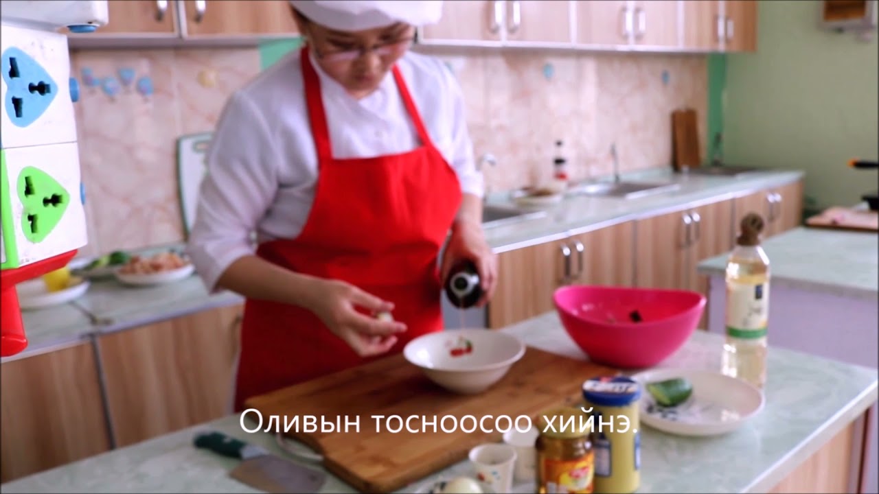 Шинэ ногооны салат хийх