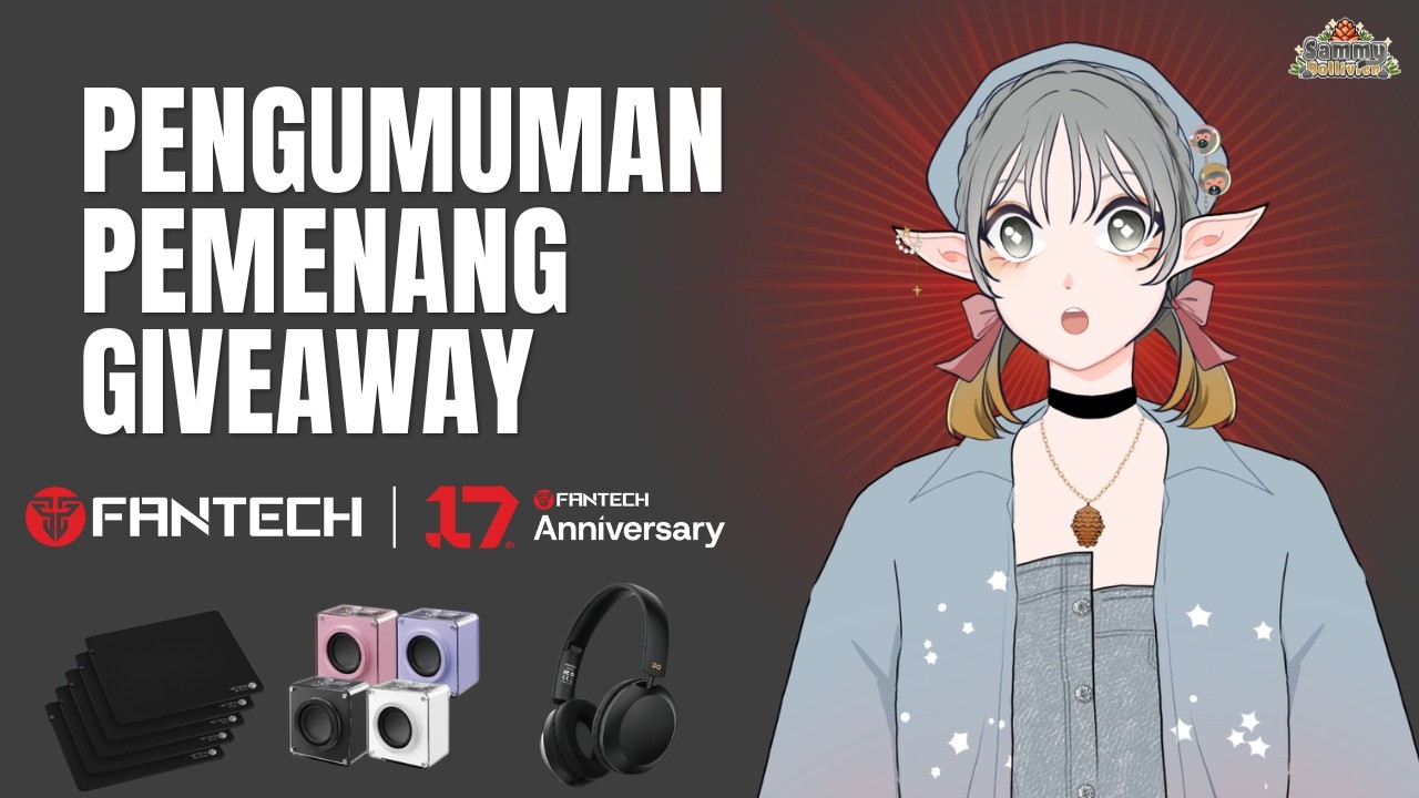 【GIVEAWAY ANNOUNCEMENT】 FANTECH 17th ANNIVERSARY GIVEAWAY | [VTUBER ID] #vtuberid #InnovateAt17