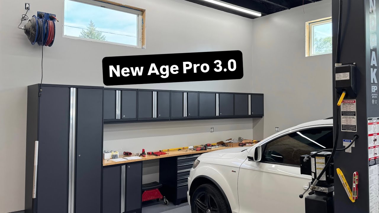 Watch us Install some of the Coolest Garage Cabinets // Garage Build Ep. 82