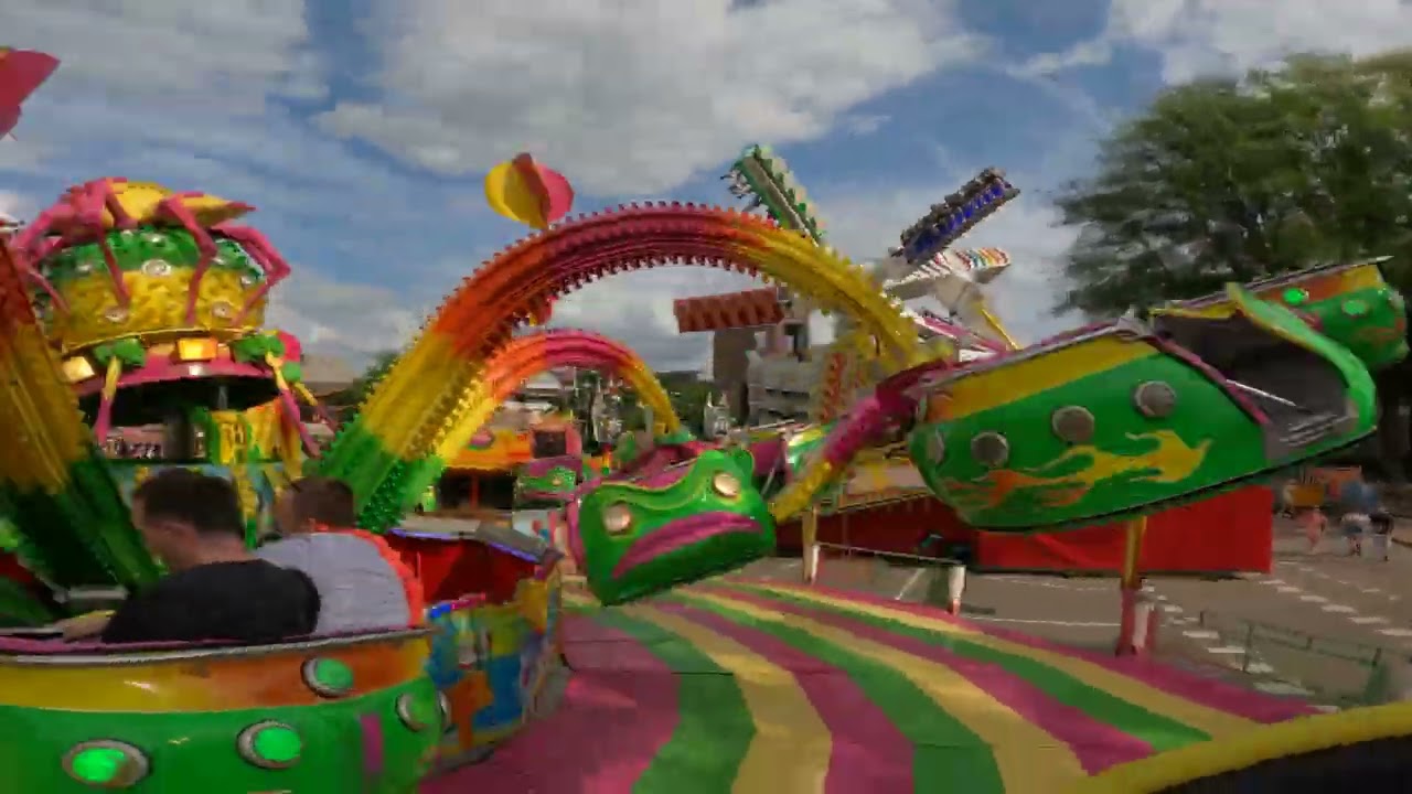 Happy Spider Polyp (Brunselaar/Lutjens) On Ride Tilburg Kermis 2022