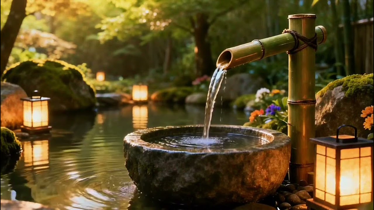 Flowing Water & Sleep Music for Deep Relaxation 🌊😴