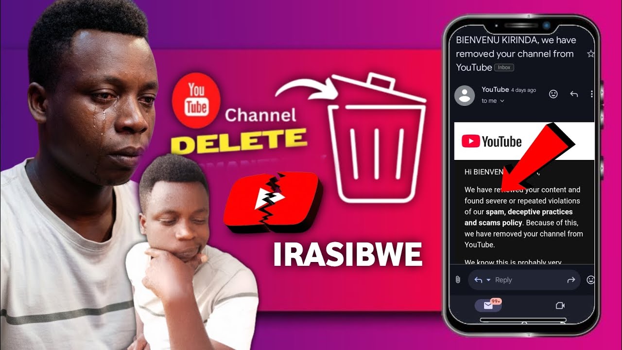 😭Inkuru mbii😭 kaga channel YouTube iragasibye . Dore Impamvu ikomeye itumye isibwa.