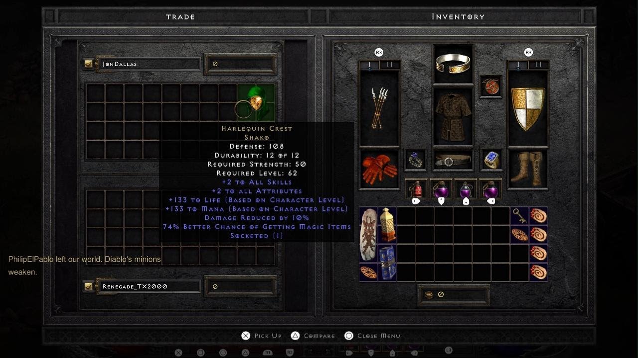 Diablo II: trade Scammer alert!!!!!!!!
