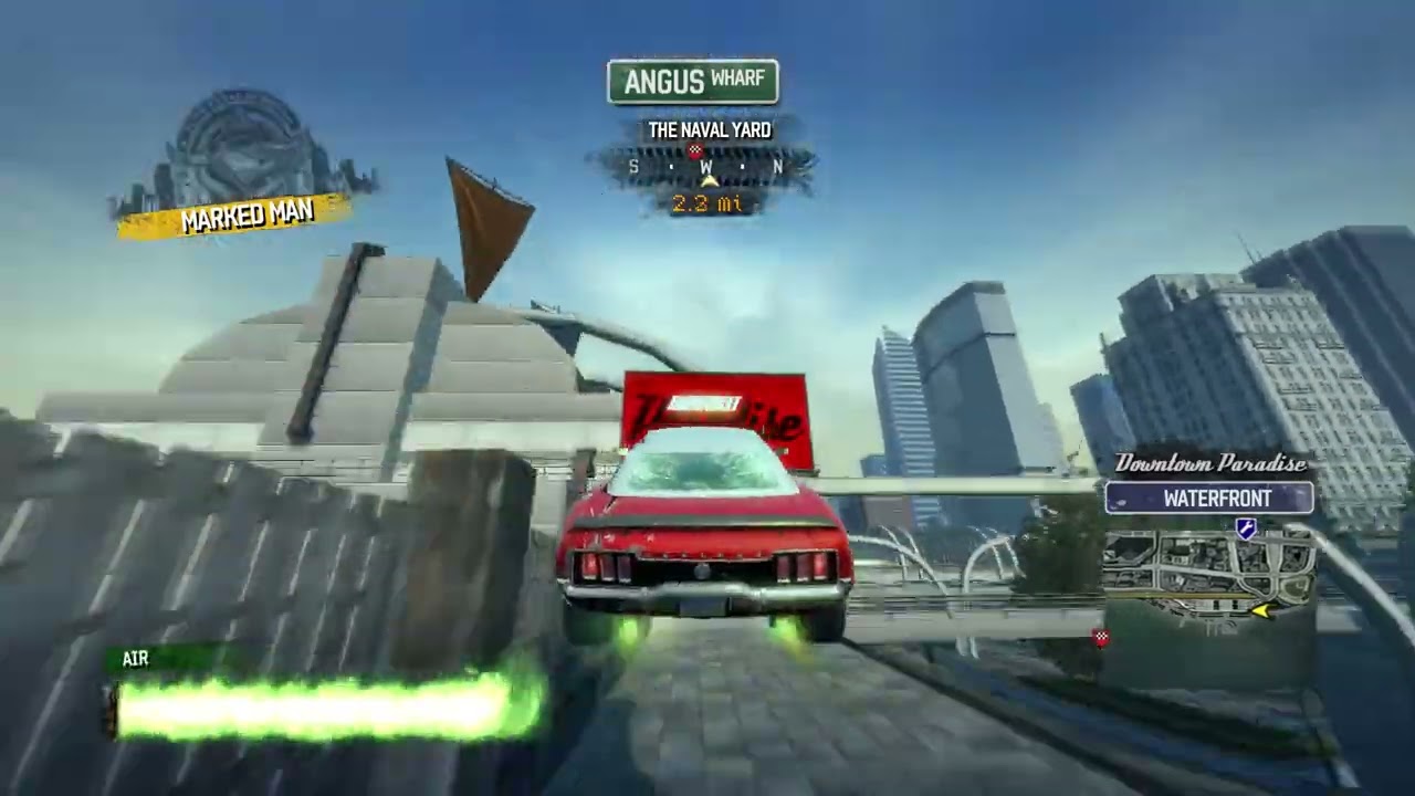 Burnout Paradise no views