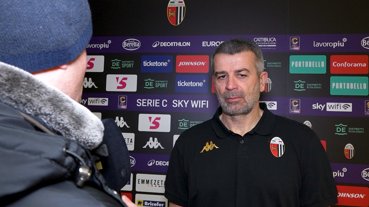 Ascoli-Ravenna 2-0, Tomei post gara