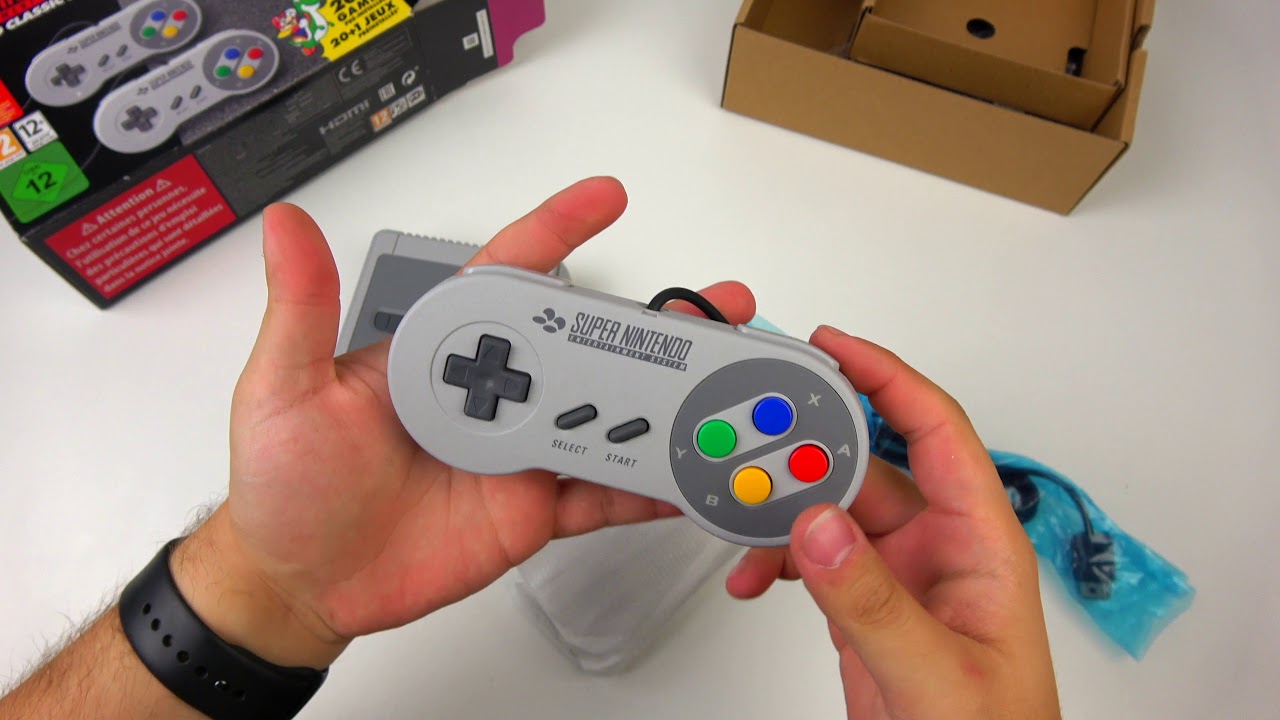 SNES Classic Mini Unboxing, Hands on & Angezockt - touchbenny