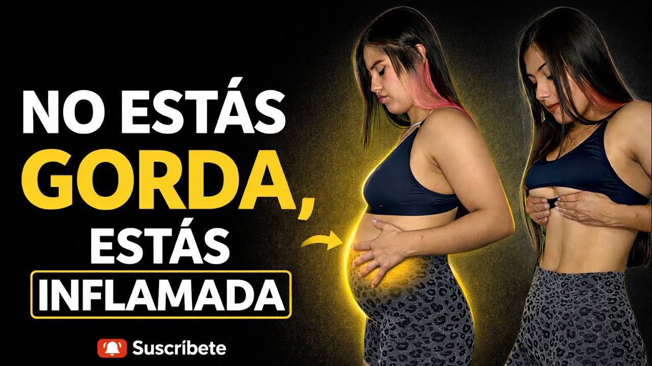 NO ESTÁS GORDA, ESTÁS INFLAMADA (y nadie te lo explicó).