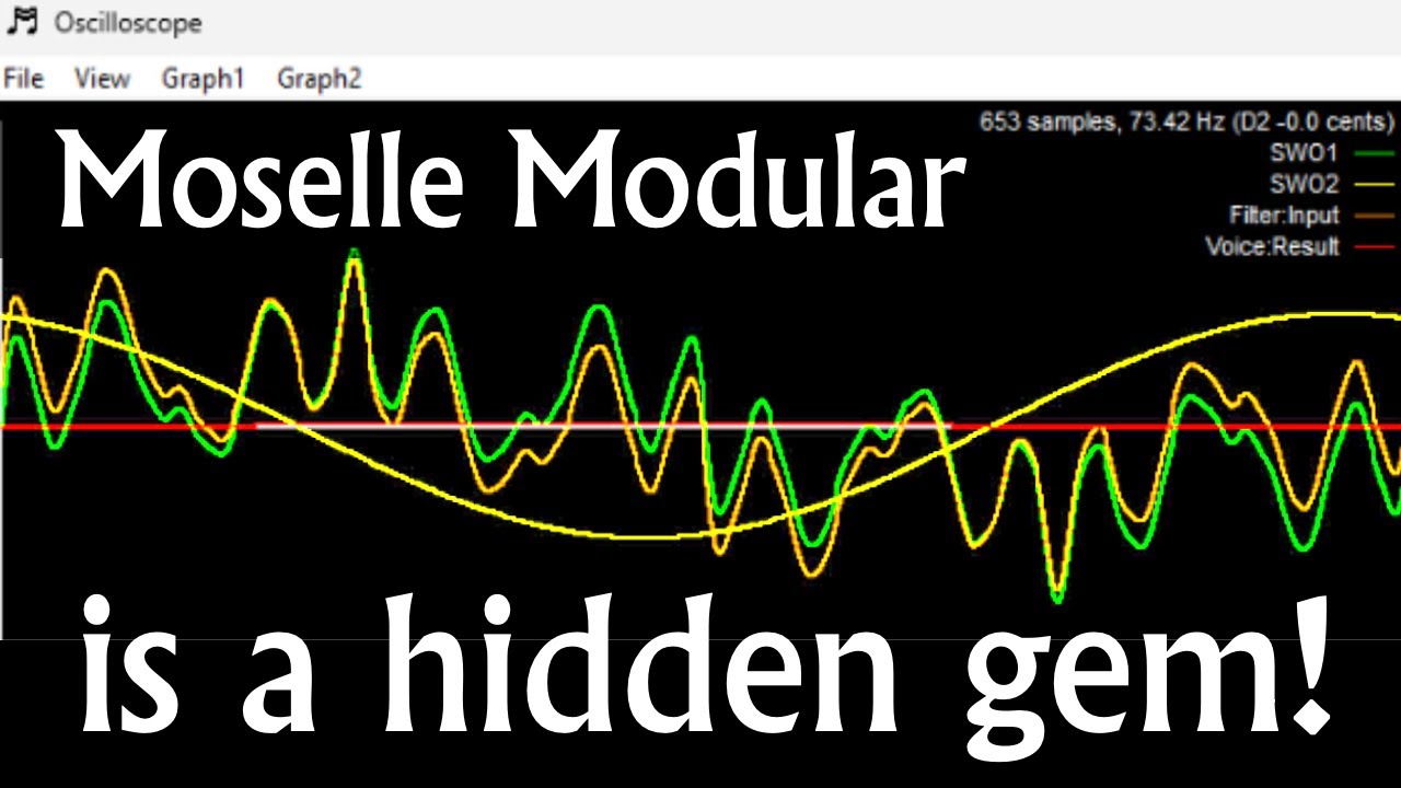 Moselle Modular Synthesizer: Softsynth with a Thoughtfully Constructed Patching Language