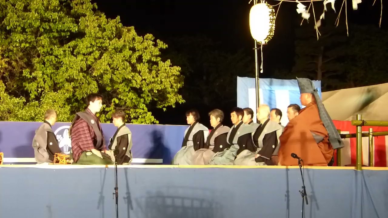 国宝松本城薪能 “熊坂” Ⅱ