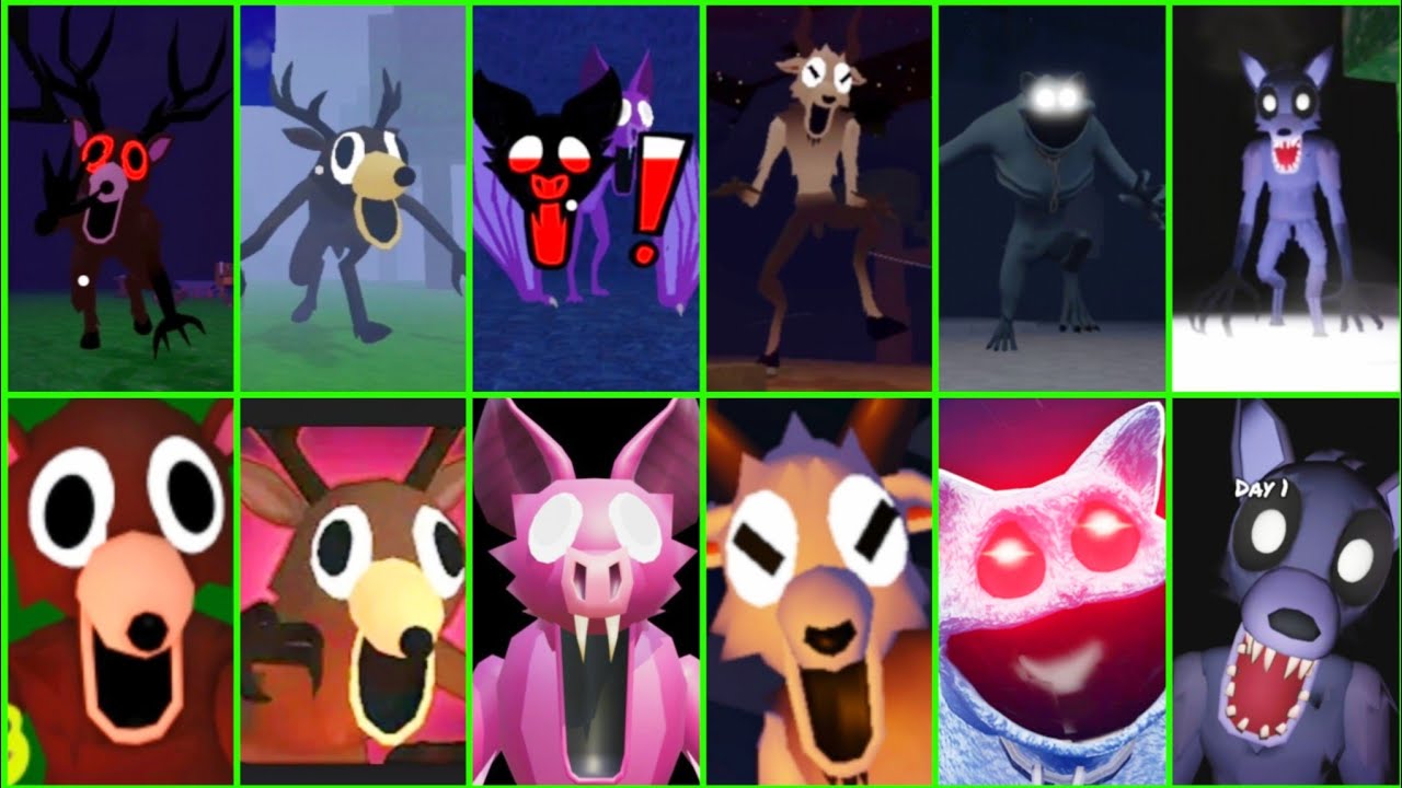 99 Nights In The Forest: ALL Secret Monsters & Jumpscares! 🚨