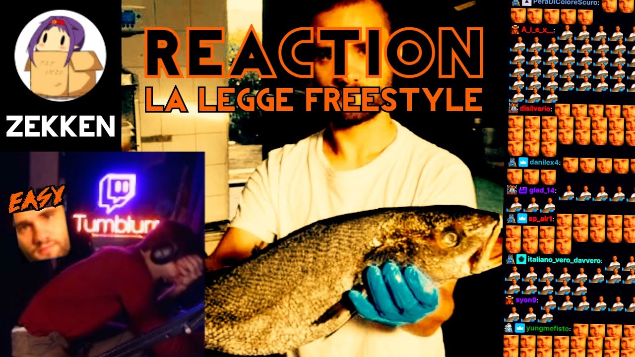 BLUR REAGISCE A "LA LEGGE FREESTYLE - Zekken" +CHAT