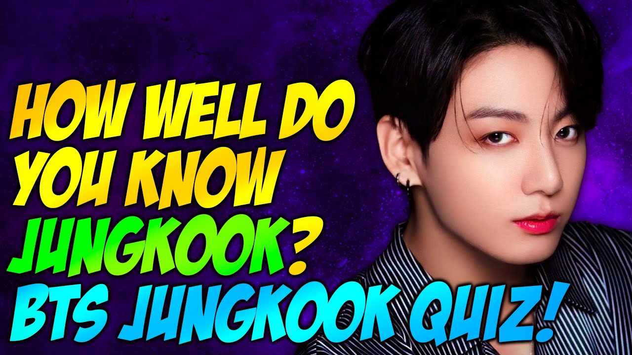 BTS JUNGKOOK QUIZ | How well do you know Jungkook? (EASY!)