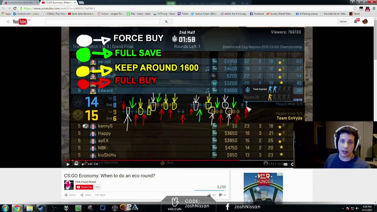Steel's Thoughts: There is no formula for CS Economy.