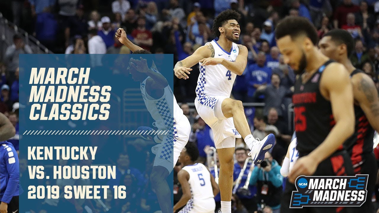 Kentucky vs. Houston in Sweet 16 (FULL GAME)