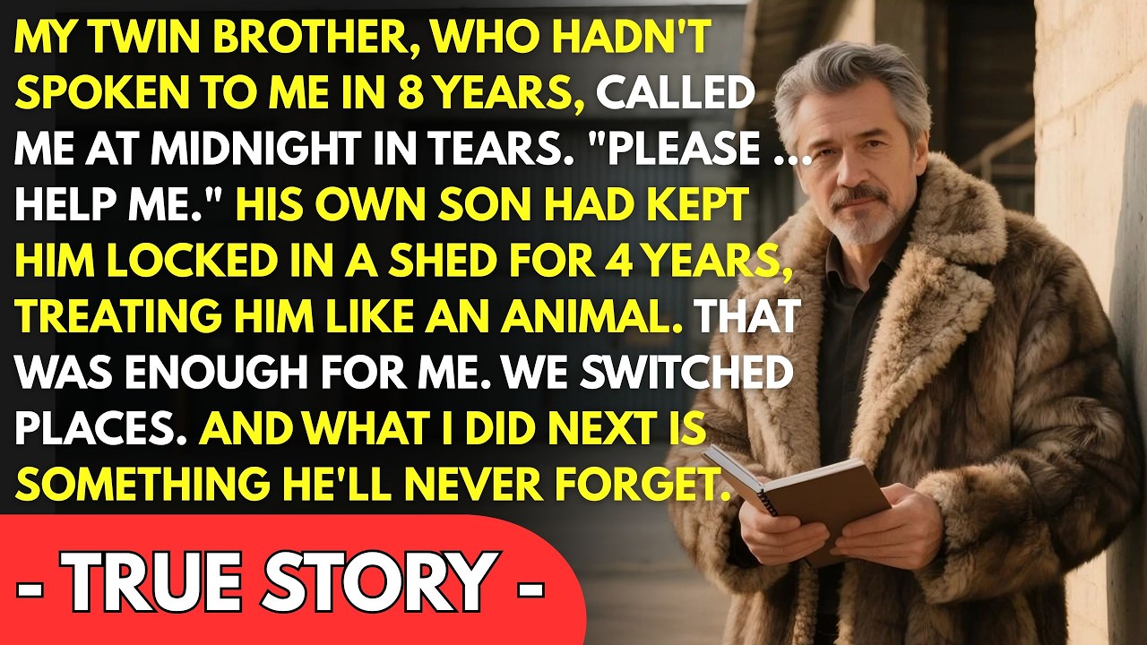 My Twin Brother Was Locked In A Shed For Four Years — We Switched Places, And His Son Regretted