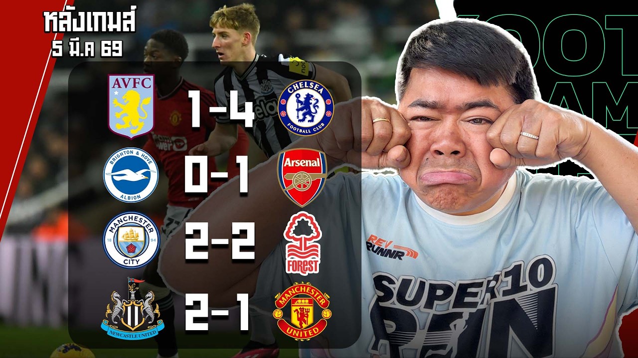 หลังเกมส์พรีเมียร์ลีก แผ แพ แพ่ แพ้ แพ้แล้วหราาา ราชาปีศาจแดง!!