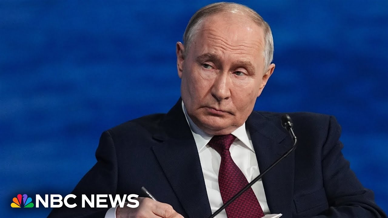 Putin rebuffs Zelenskyy letter and lays out maximalist goals at St. Petersburg summit