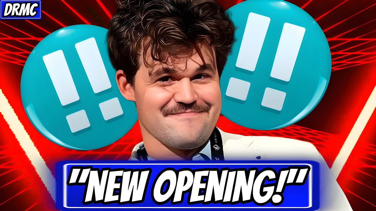 Magnus Carlsen INVENTS A New Chess Opening! (The Norwegian Sunfish!?)