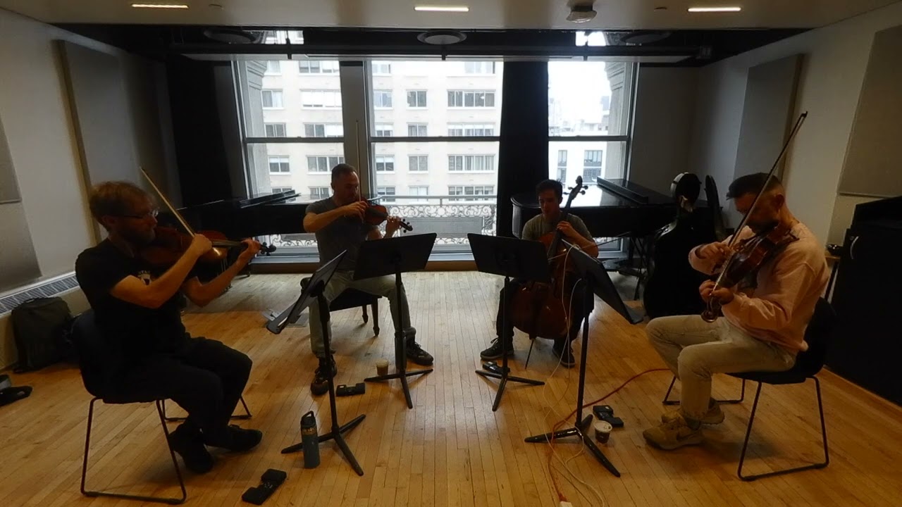 Alex Glass – Juxtapositions (2023) [JACK Quartet]