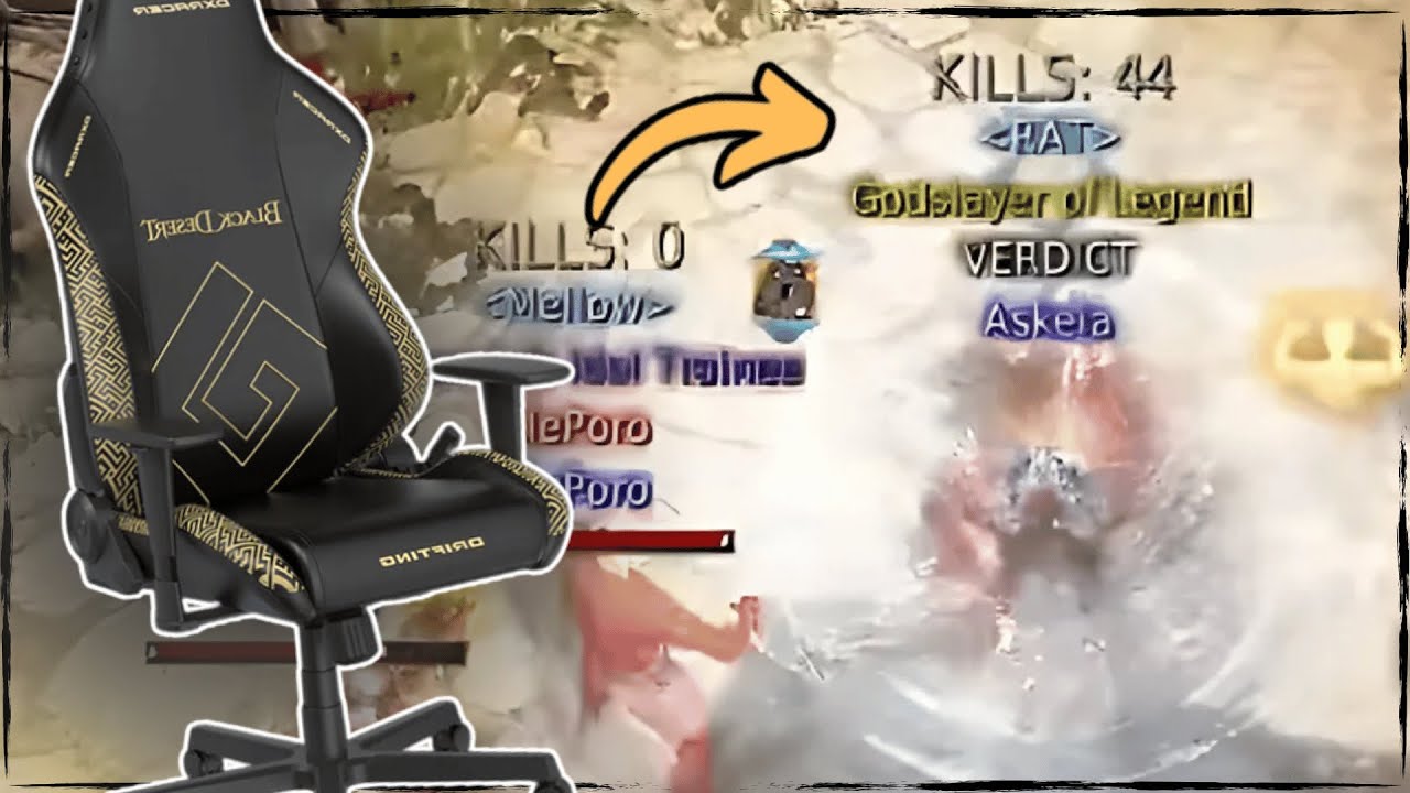 BDO | MYSTIC RBF MASSACRE w/ Black Desert x DxRacer Chair STREAM!