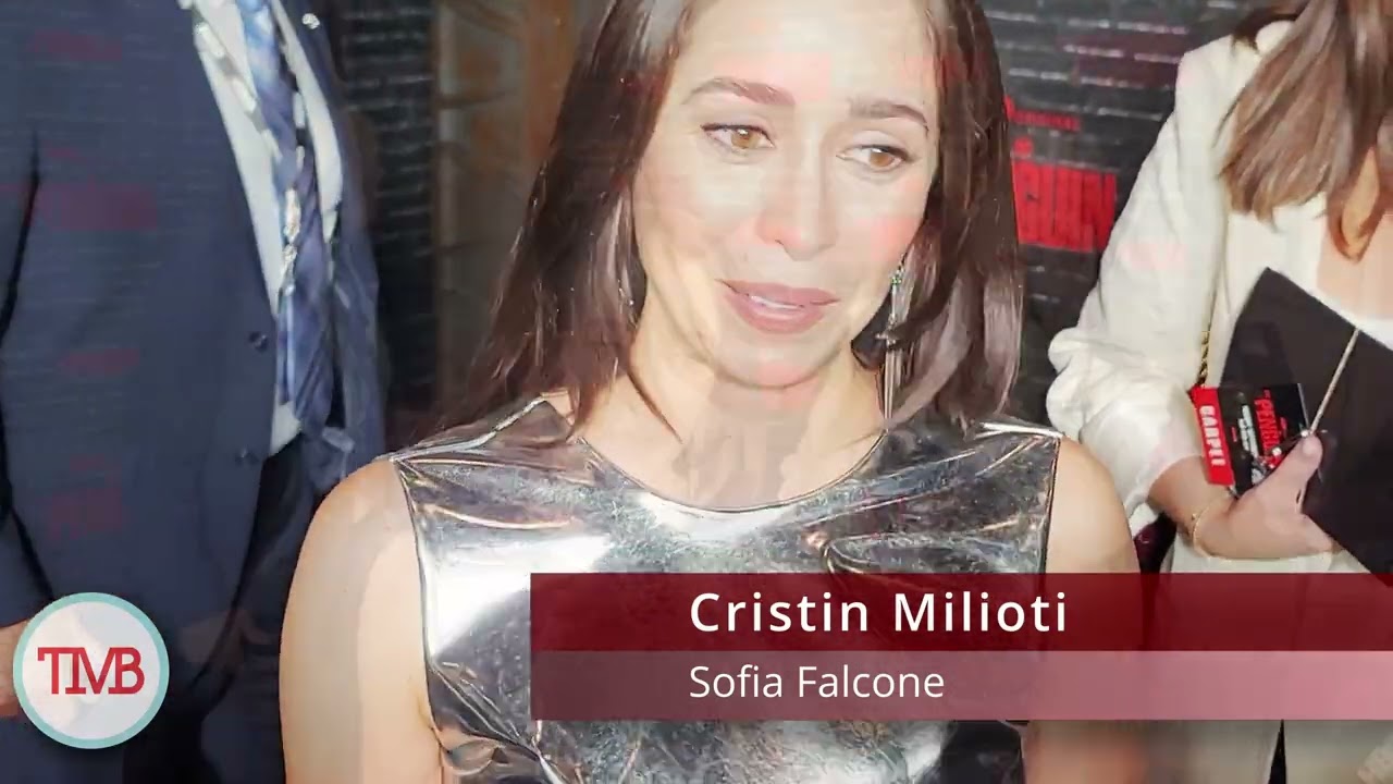 The Penguin Premiere: Red Carpet Interview with Cristin Milioti