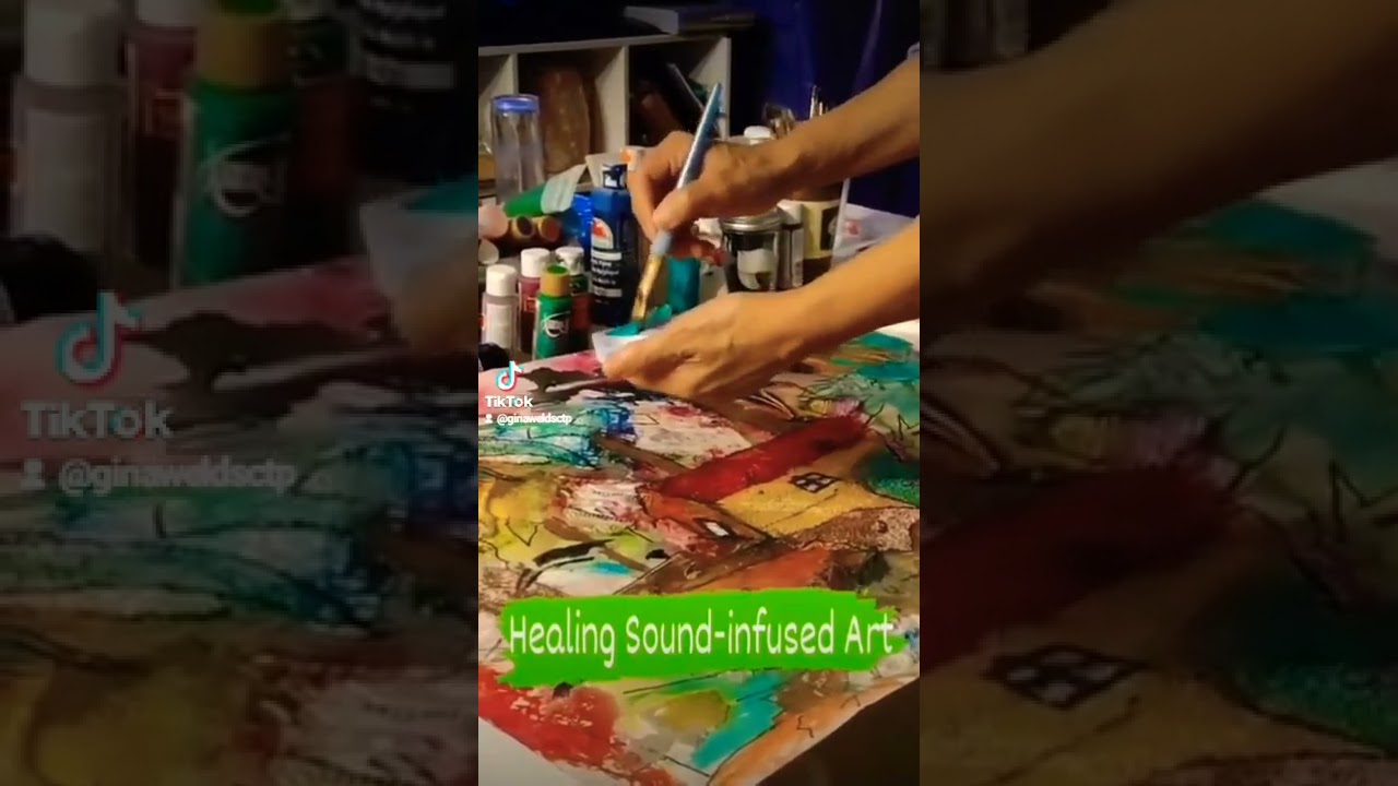 Healing Sound-infused #highvibe #Art . Everything is #energy.#consciousart #intention #energylayer