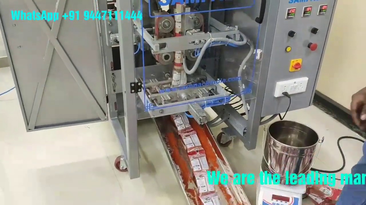 Chilly powder packing machine  Masala powder packing machine